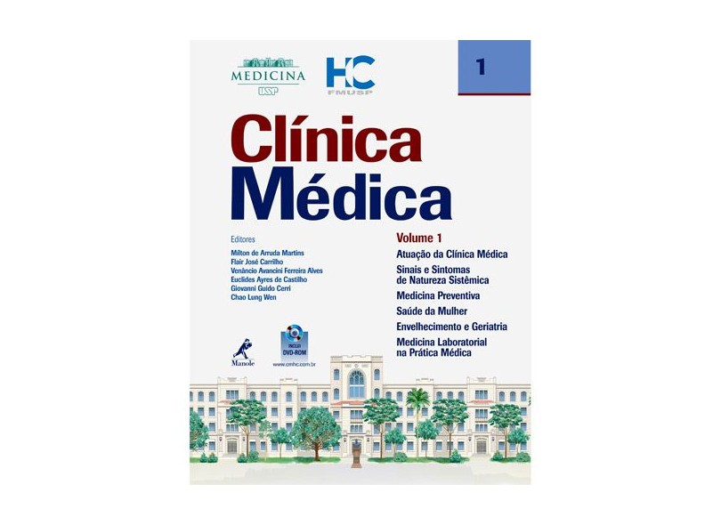 Clínica Médica - Vol. 1 - Outros; Martins, Milton De Arruda; Carrilho, Flair José; Alves, Venâncio Avancini Ferreira - 9788520429525
