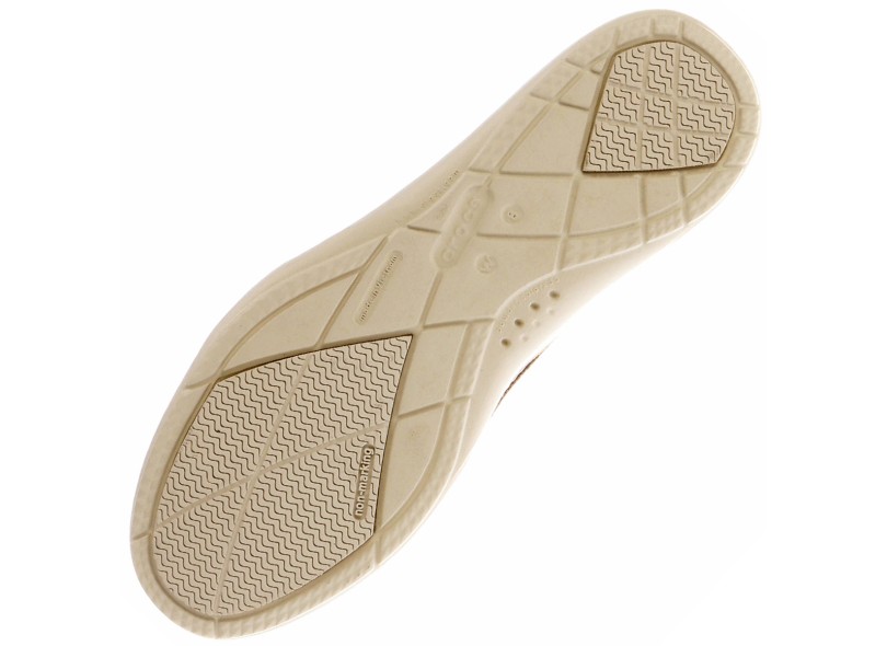 Tênis Crocs Feminino Casual Walu Canvas Loafer