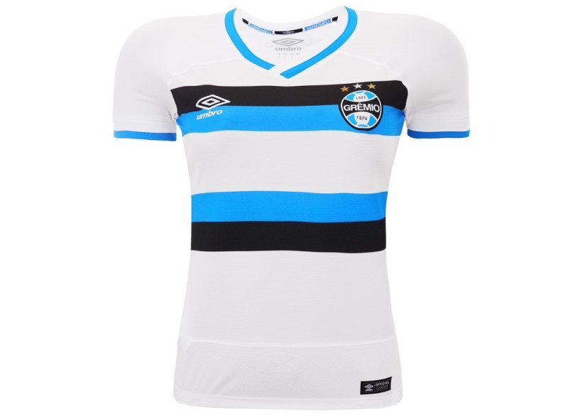 Camisa Torcedor feminina Grêmio II 2016 sem Número Umbro