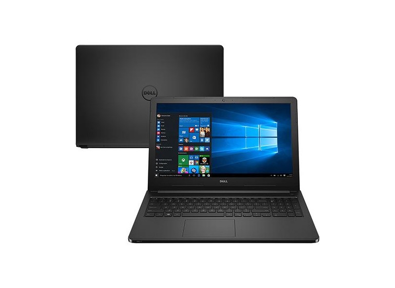 Notebook Dell Inspiron 5000 Intel Core i5 7200U 8GB de RAM HD 1 TB 15,6" Windows 10 Home i15-5566
