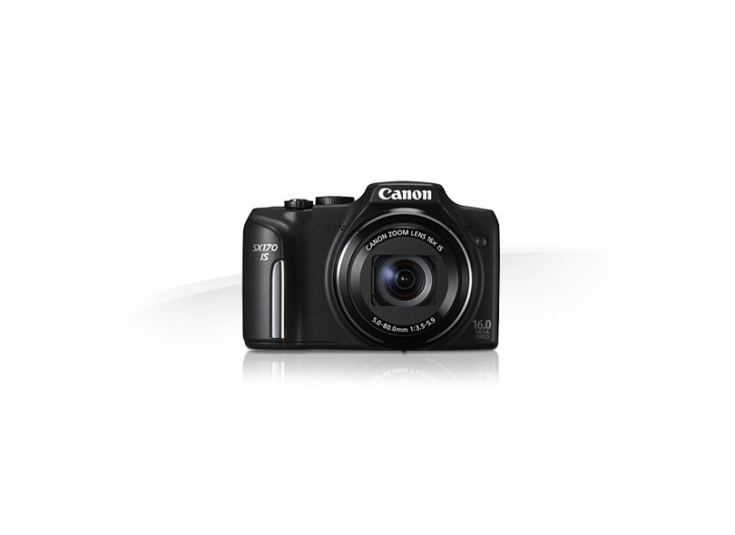 Câmera Digital Canon PowerShot 16 MP SX170 IS