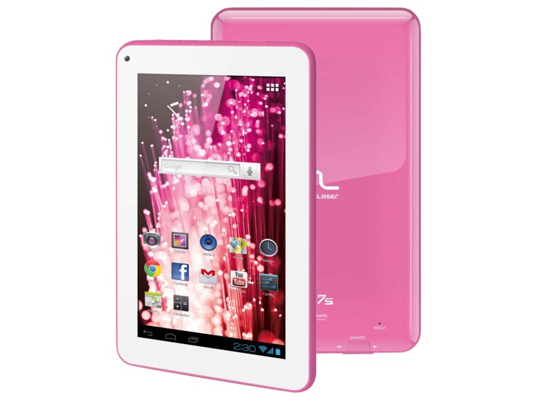Tablet Multilaser M7s 4 GB LCD 7" Android 4.1 (Jelly Bean) 0,3 MP NB084