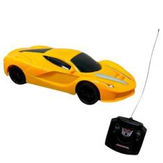 Imagem de Carrinho De Controle Remoto Amarelo 4 Funções Esportivo - Importway