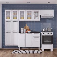 Imagem de Cozinha Completa 4 Peças 13 Portas 2 Gavetas Luce Itatiaia Branco