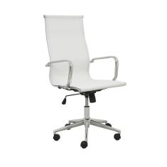 Imagem de Cadeira De Escritório Sevilha Tela Alta Rivatti Branco