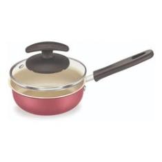 Imagem de Frigideira Ovos Antiaderente Alumínio C/tampa Premium 12 Cm