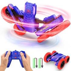 Imagem de Carro De Controle Remoto Deerc Spider Double Sided Mini Rc Stunt