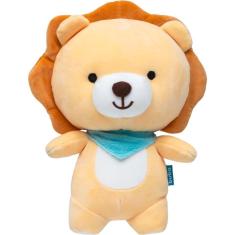 Imagem de Pelúcia Buba Turminha Soft Leão Amarelo