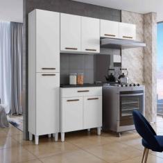 Imagem de Armário de Cozinha Compacta 4 Peças Atraente Arte Móveis
