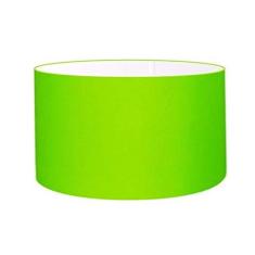 Imagem de Cúpula Abajur Cilíndrica Cp-7025 Ø50x30cm Verde Limão