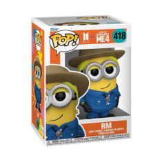 Imagem de Boneco de vinil Funko Pop! Rocks Minions x bts rm com 11,3 cm de altura