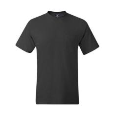 Imagem de Camiseta masculina Hanes de manga curta Beefy com bolso