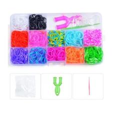 Imagem de Maleta Infantil Miçangas Diy 1200 Peças Coloridas Elastico - Mrs