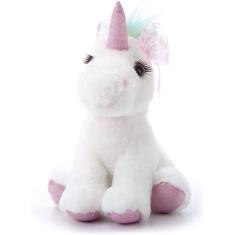 Imagem de The Petting Zoo, Lash`z Unicorn Stuffed Animal Plush Toy, Unicorn Gifts for Girls, 10 polegadas