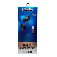 Imagem de Fone de ouvido kingo type c s90 preto