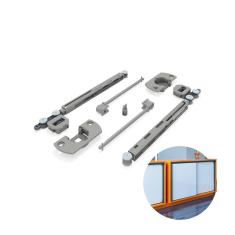 Imagem de Kit Sistema Multi Top Para Porta de Balcão E Aéreo (12 A 20 Kg) Para 3 Portas Rometal