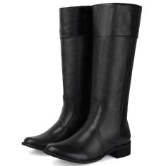 Imagem de Bota Montaria Cano Alto Em Couro Ec Shoes