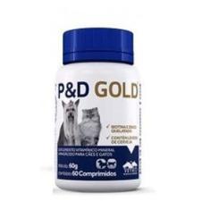 Imagem de Pelo & Derme Gold 60 comp. Suplemento Cães e Gatos - Vetnil