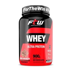Imagem de WHEY ULTRA PROTEIN WHEY CONCENTRATO 900G FTW CHOCOLATE FTW Fitoway Labs 