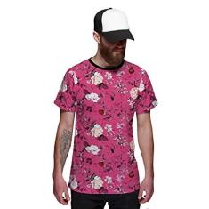 Imagem de Camiseta Masculina  Floral Verão 2019 Top
