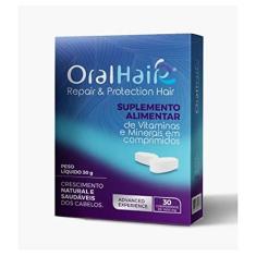 Imagem de Oral Hair Suplemento Vitamínico e Mineral Com 30 Comprimidos