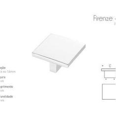 Imagem de Puxador Firenze 40X40 Mm Escovado
