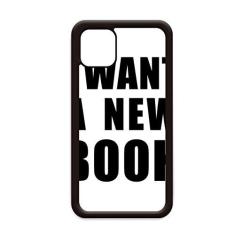 Imagem de Capa I Want A New Book para iPhone 12 Pro Max para Apple Mini Mobile Case Shell