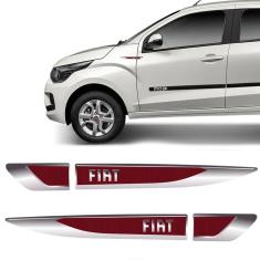 Imagem de Aplique Emblema Lateral Fiat Argo Mobi Punto Palio Cromado