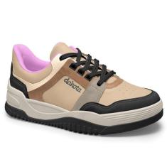 Imagem de Tênis Casual Feminino Foggia Preto Multicolor Dakota G9971-0008