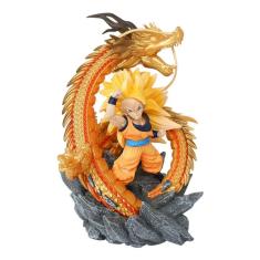 Imagem de Boneco Goku Super Saiyan Estátua Dragon Ball Action Figure
