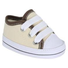 Imagem de Sapatinho De Bebe Recem Nascido Tênis star Menino - Nenê Baby, 15, Beg