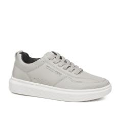 Imagem de Tênis Casual Pegada Infantil em Microfibra White 372101-02-Masculino