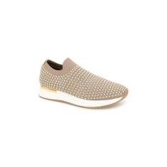 Imagem de Kenneth Cole REACTION Cameron Stud Tênis feminino, Malha marrom clássica, 36