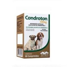 Imagem de Condroton Regenerador Articular para Cães e Gatos Vetnil 500mg 60 Comprimidos