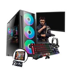 Computador Completo Fácil Intel Core i5 10400f (Décima Geração) 8GB DDR4  Geforce Nvidia 1GB SSD 120GB Monitor 19 HDMI em Promoção é no Bondfaro