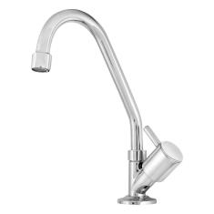 Imagem de Torneira Mesa p/ Cozinha Kelly 163 Bica Móvel Metal Cromada