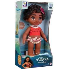 Imagem de Boneca Princesas Disney Moana Bebê Cotiplás