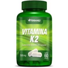 Imagem de Vitamina K2 500Mg 60 Cápsulas - Herbamed