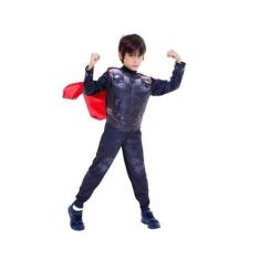Imagem de Fantasia Thor Luxo Ultimato Infantil - Vingadores - Global Fantasias, 