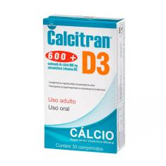 Imagem de Calcitran D3 com 30 comprimidos FQM 30 Comprimidos