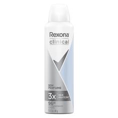 Imagem de Desodorante Rexona Clinical Sem Perfume Aerosol Antitranspirante 96h 150ml