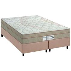 Imagem de Cama Box Queen: Colchão Molas Probel Prolastic Born + Base Crc Suede B