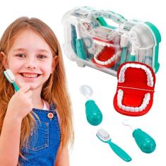 Imagem de Maleta Mini Doutor Kit Dentista Infantil 4 Peças - Paki Toys