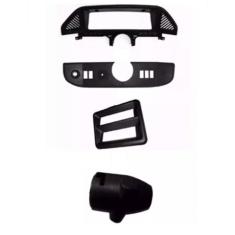 Imagem de Kit Moldura Painel Instrumentos Rádio Ford F1000 F4000