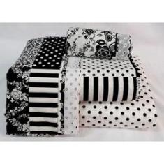 Imagem de Jogo De Lençol Casal Box Padrão Com 4 Peças