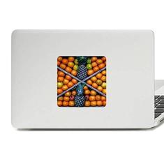 Imagem de Adesivo de vinil com imagem de frutas frescas para decoração de PC