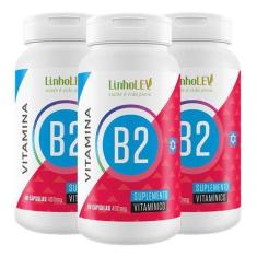 Imagem de Vitamina B2 400Mg 3 X 60 Cápsulas - Linho Lev