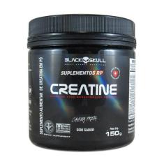 Imagem de Creatina Pura Black Skull Caveira Preta 150G Sem Sabor