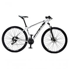 Imagem de Bicicleta Aro 29 Krw Alumínio 24 Vel Freio Hidráulico Suspensão Dianteira S2 15.5 Branco-Preto