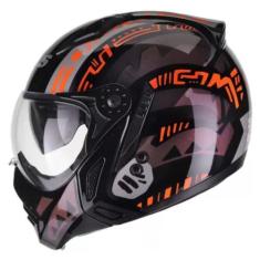 Imagem de Capacete Moto Peels Mirage Nazka Preto Camaleão Unissex, 60